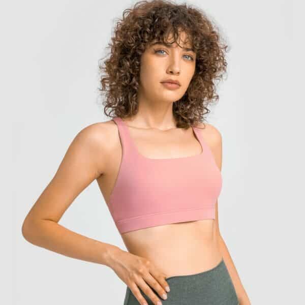 criss cross strap sports bra wholesale