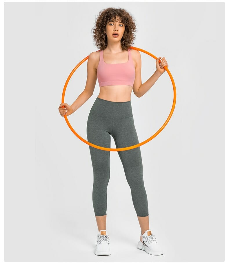 soutien-gorge de sport personnalisé à bretelles croisées pour le yoga