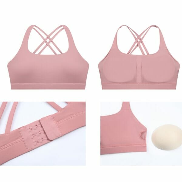 criss cross strap sports bra vendor