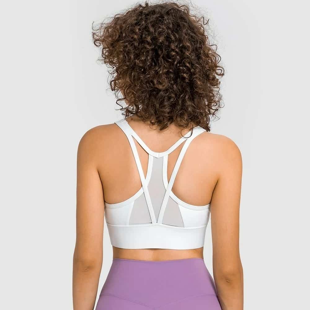 custom high impact running sports bra supplier