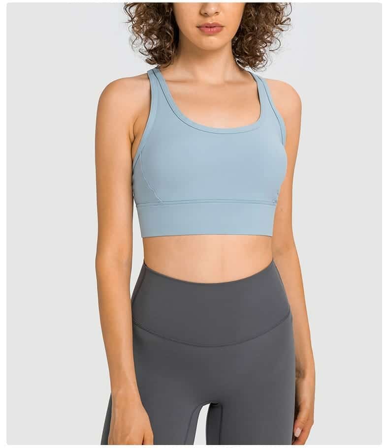 custom high impact running sports bra suit for running