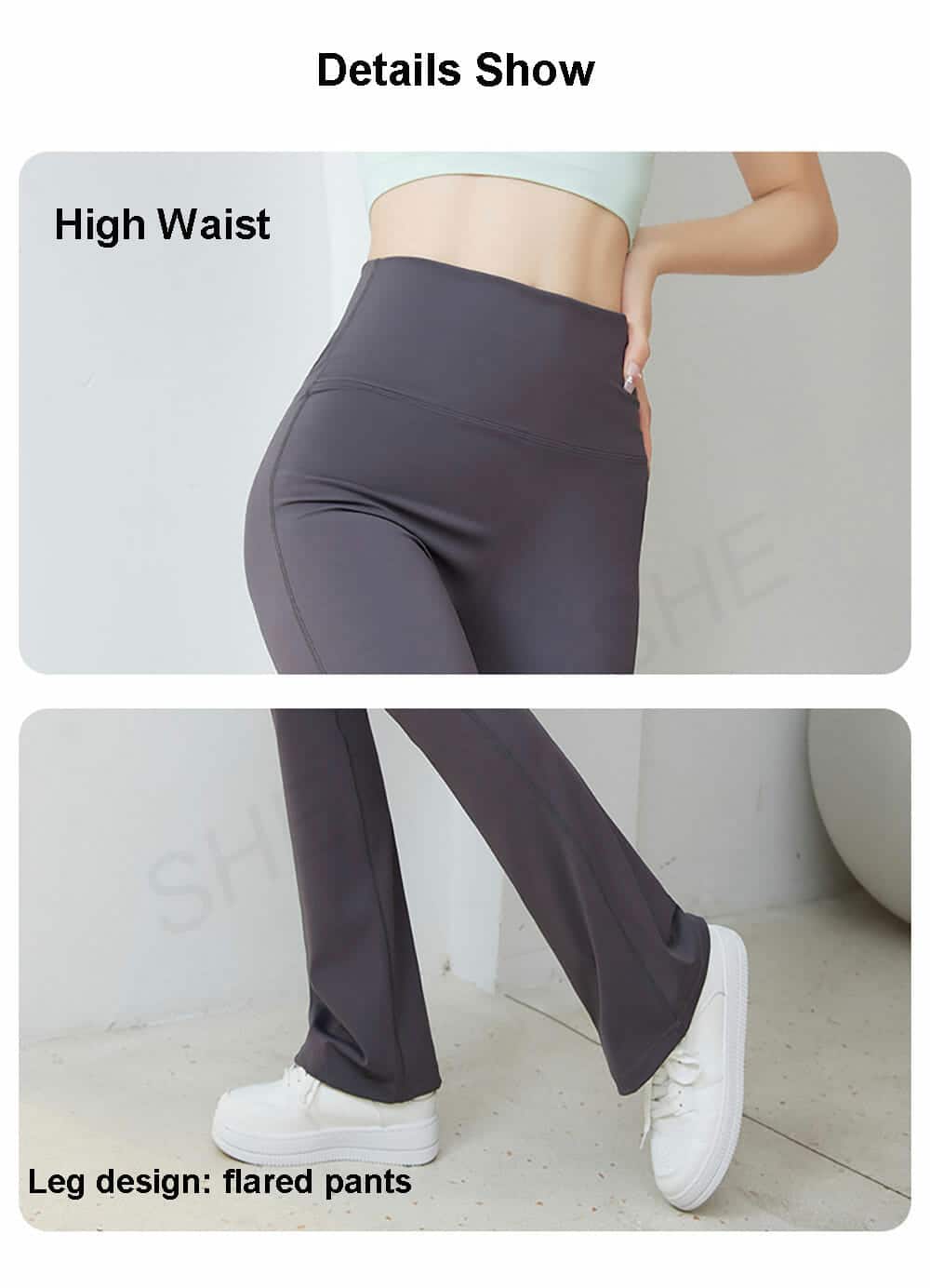 Flare Leggings Yoga Pants Women High Waist Wide Leg Pants Women Gym Fitness Sports Black Flared Pant Latin Dance Trousers 2023