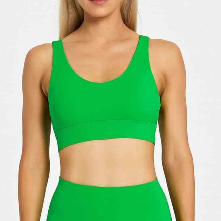 spaghetti strap padded sports bra wholesale