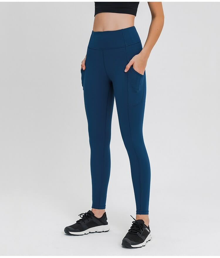 custom gym leggings with phone pocket manufacturer