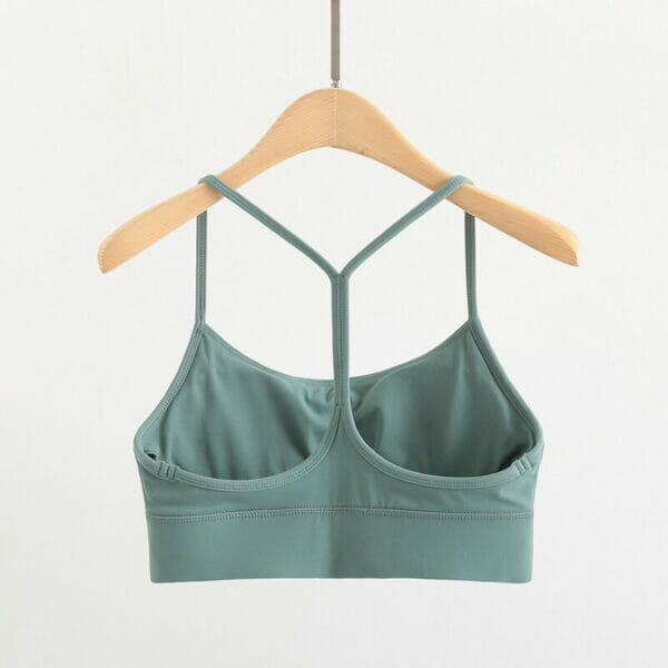 thin strap racerback sports bra factory