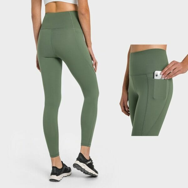 soft yoga pants with pockets manufacturer