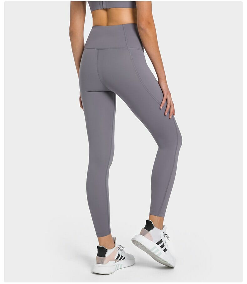 custom soft yoga pants with pockets supplier