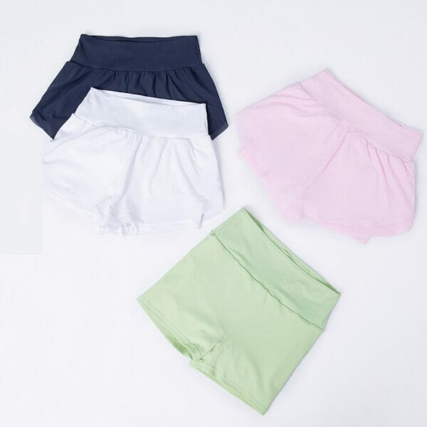 women's double layer sports shorts vendor