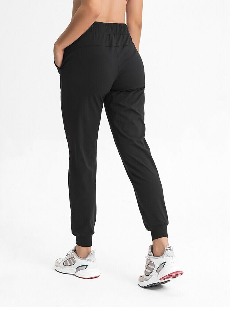 custom womens joggers with drawstring vendor