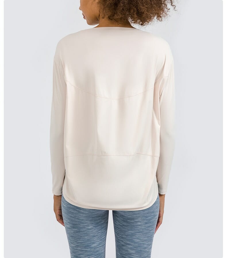 soft women's long sleeve oversized tops