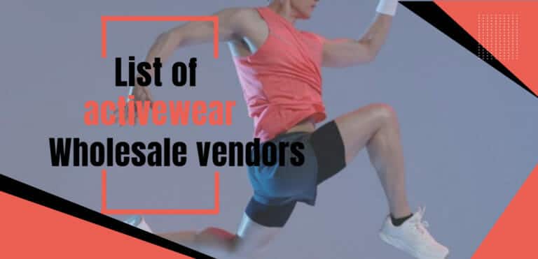 List of activewear wholesale vendors
