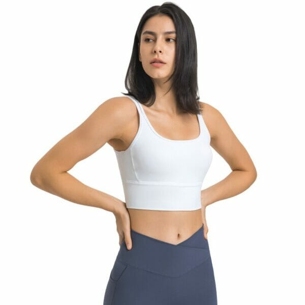 sports bra with elastic band wholesalee