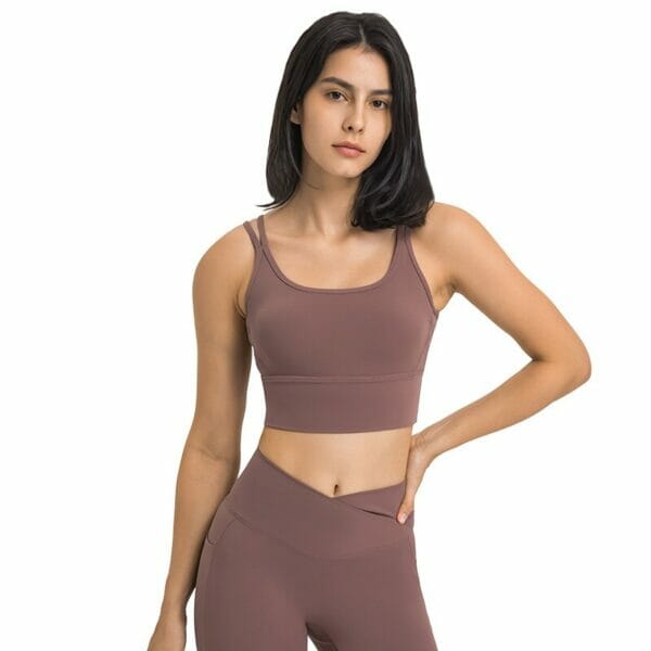 sports bra with elastic band factory