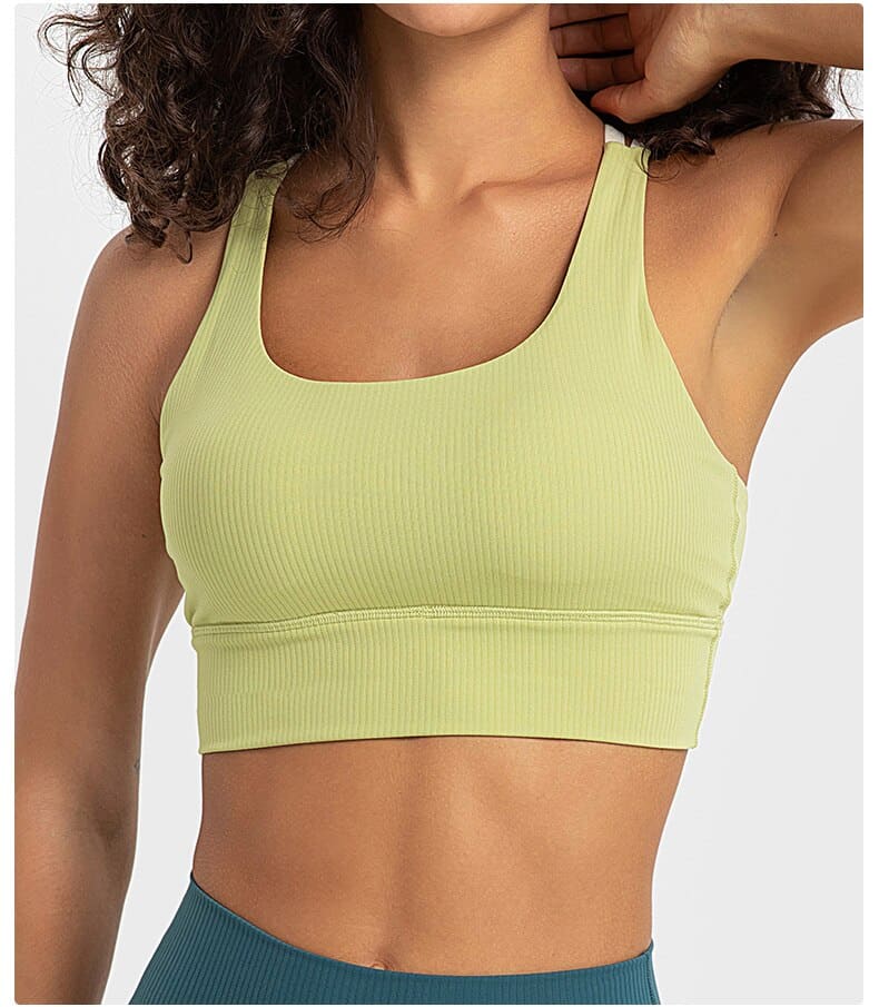 custom ribbed long line sports braribbed long line sports bra manufacturer