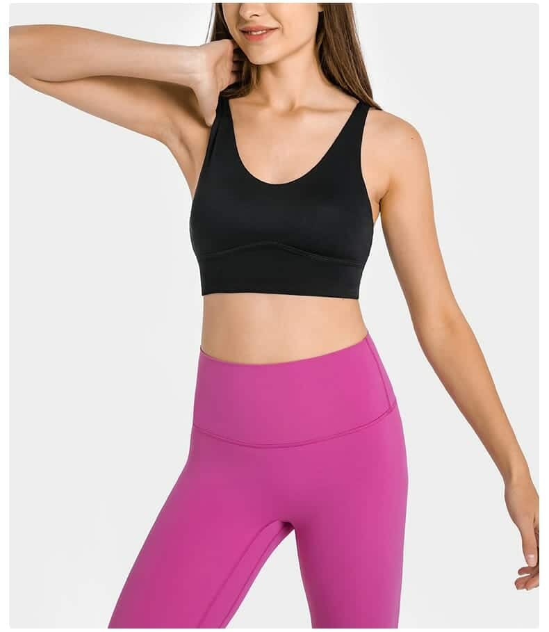 best thin strappy back sports bra