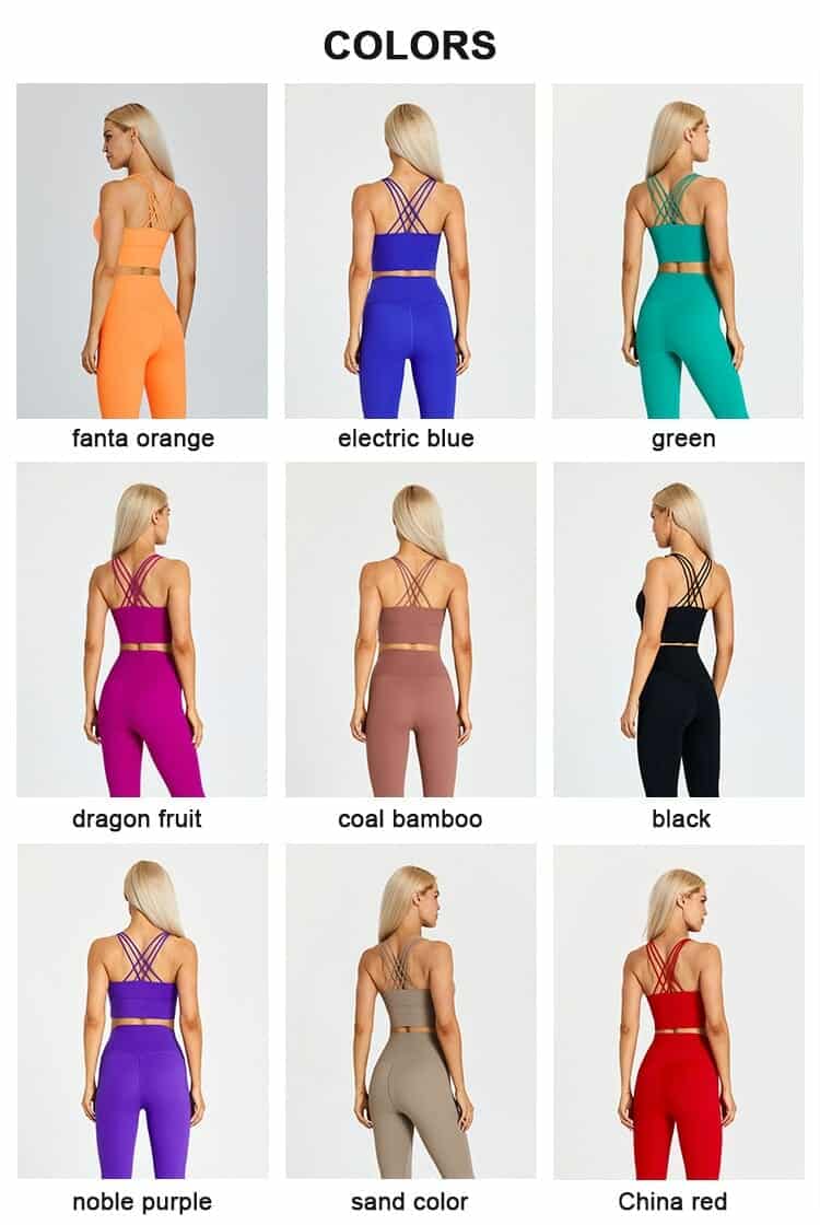multi colored medium support sports bra for running