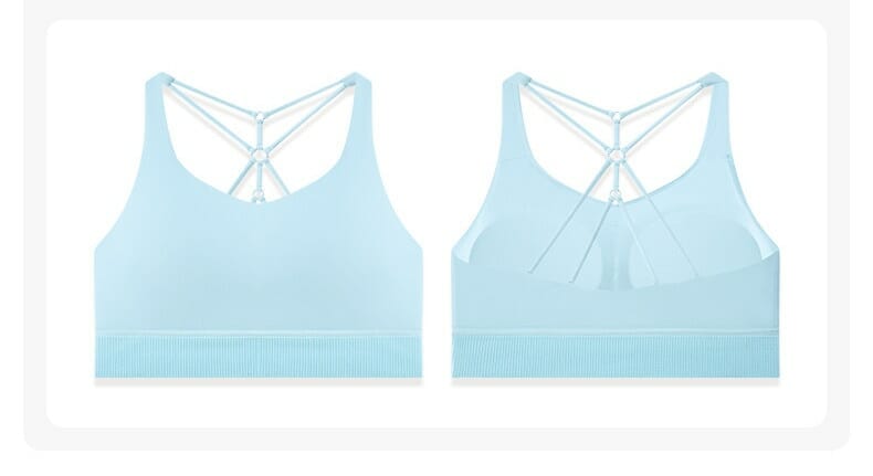 custom padded string back sports bras manufacturer