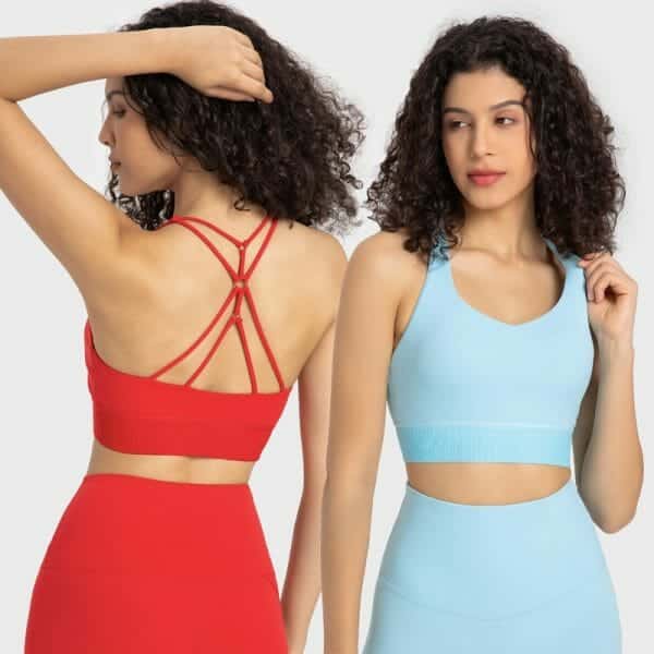 string back sports bras vendor