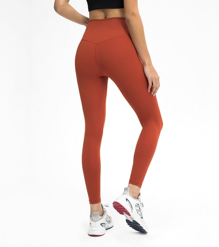 No Camel Toe Custom Logo Yoga Pants Women High Waist Stretch Gym Fitness Leggings Slim Training Workout Squat Proof Tights