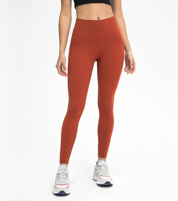 No Camel Toe Custom Logo Yoga Pants Women High Waist Stretch Gym Fitness Leggings Slim Training Workout Squat Proof Tights