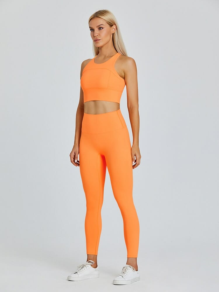 cuustom yoga 2 piece sets for women manufacturer in China