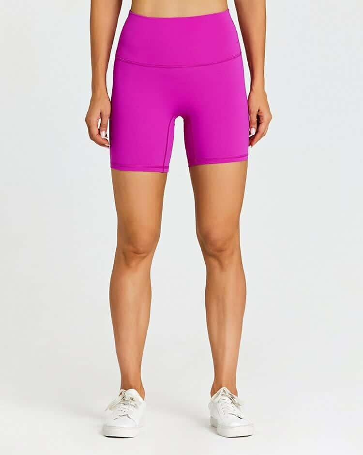 yoga pants no front seam shorts