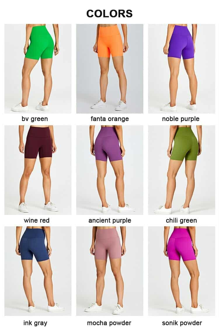 shorts personalizados sin costura delantera