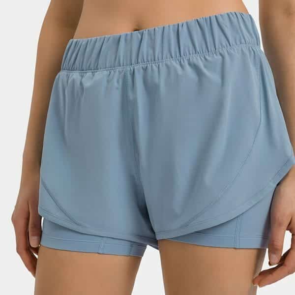 womens 2 in 1 running shorts wholesale