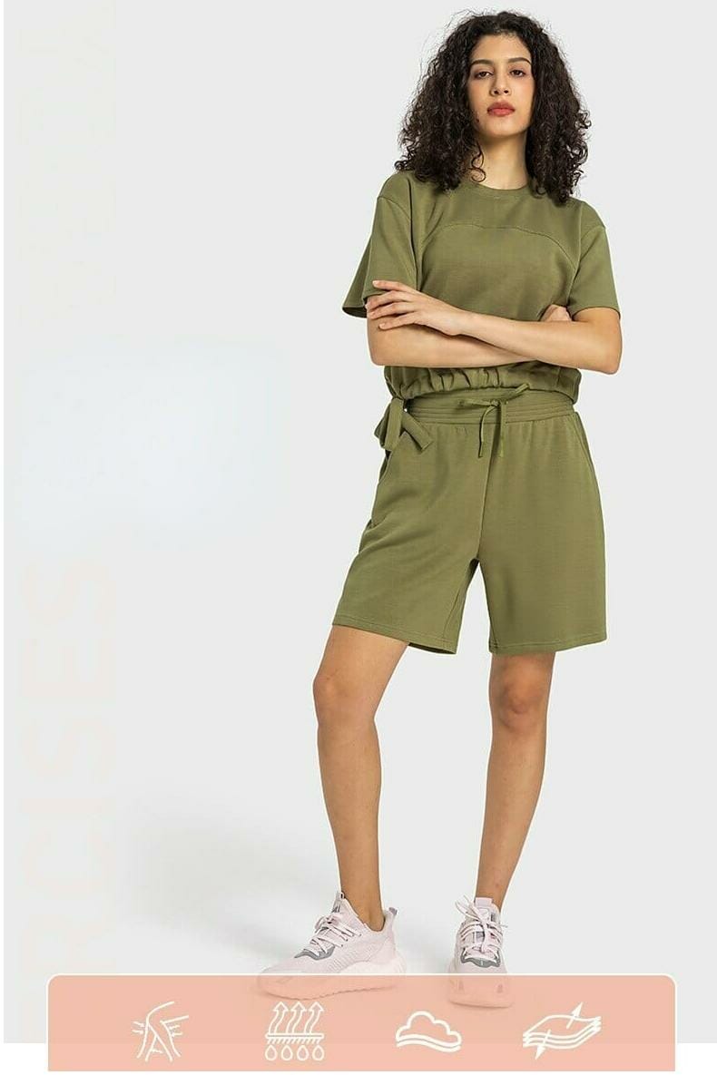 womens loose cotton shorts manufacturer in China