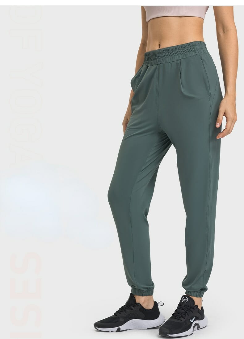 joggers mujer largo suelto