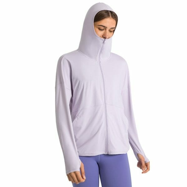 uv protection long sleeve hoodie manufacturer