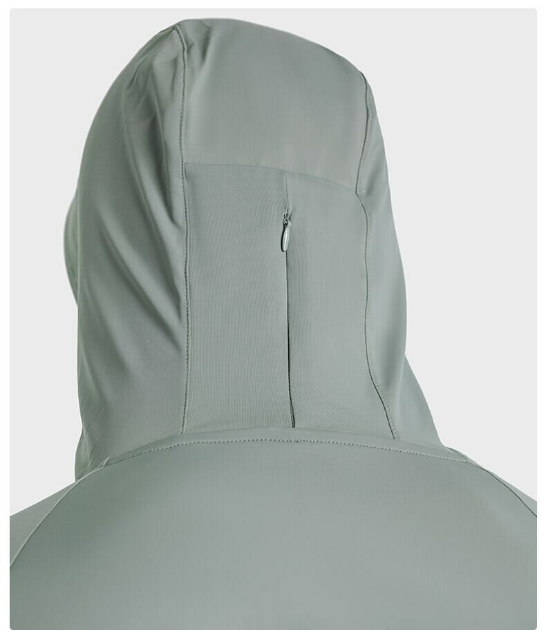 custom grey long sleeve upf 50 hooded shirt wholesale