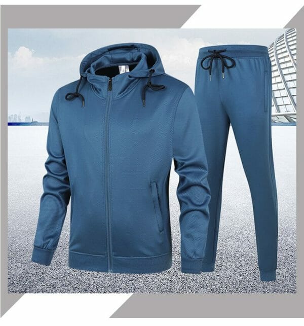 hoodie tracksuit set men's factory