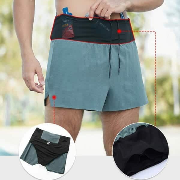 men's elastic waist shorts with pockets manufacturer