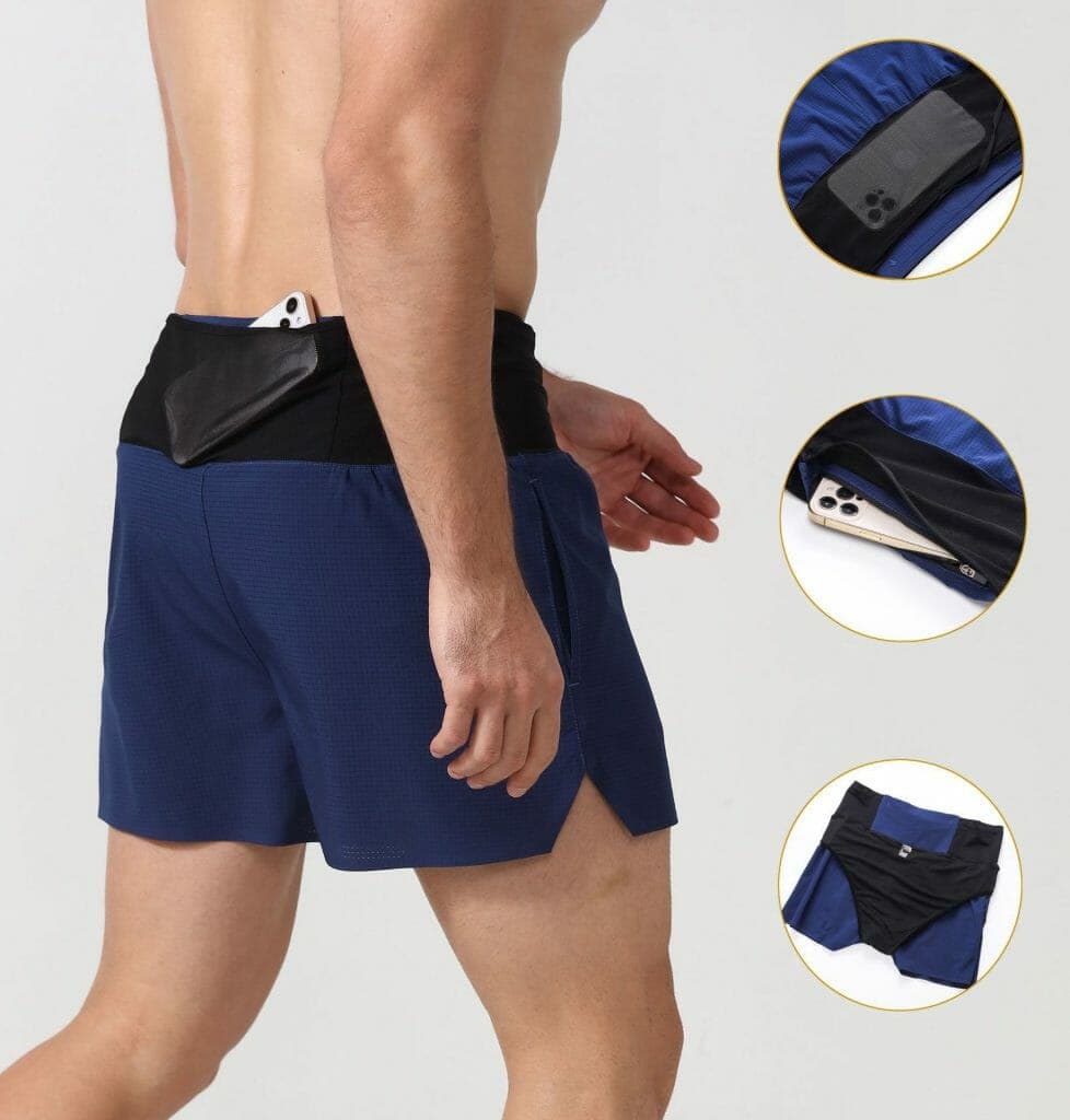 proveedor de pantalones cortos de cintura elástica con bolsillos personalizados para hombre