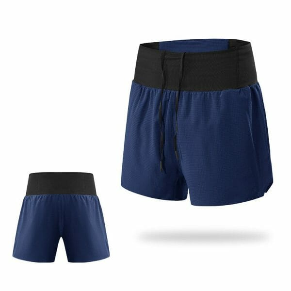 men's elastic waist shorts with pockets factory