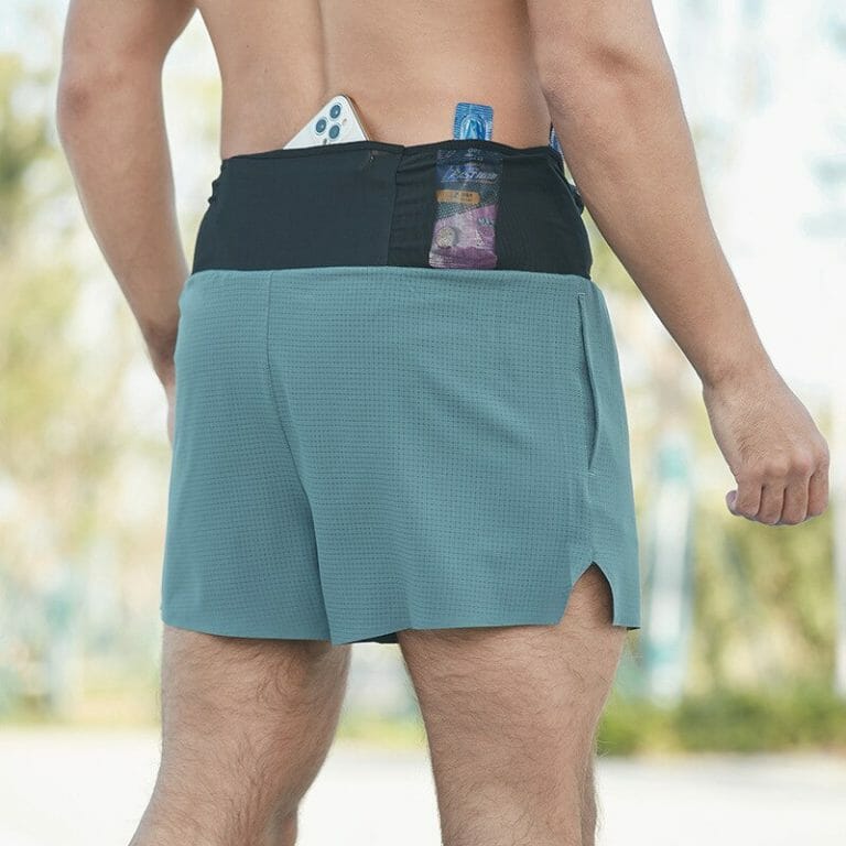 men's elastic waist shorts with pockets