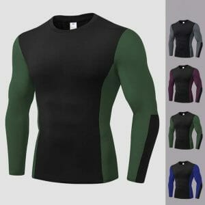 mens long sleeve training tops