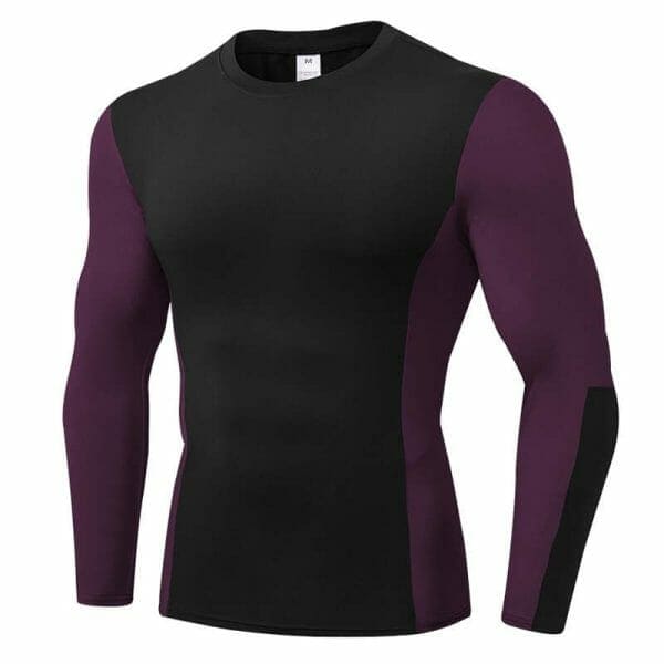 mens long sleeve training tops factory