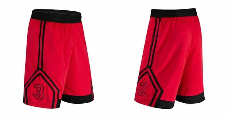 pantalones cortos de baloncesto extra largos con bolsillos al por mayor