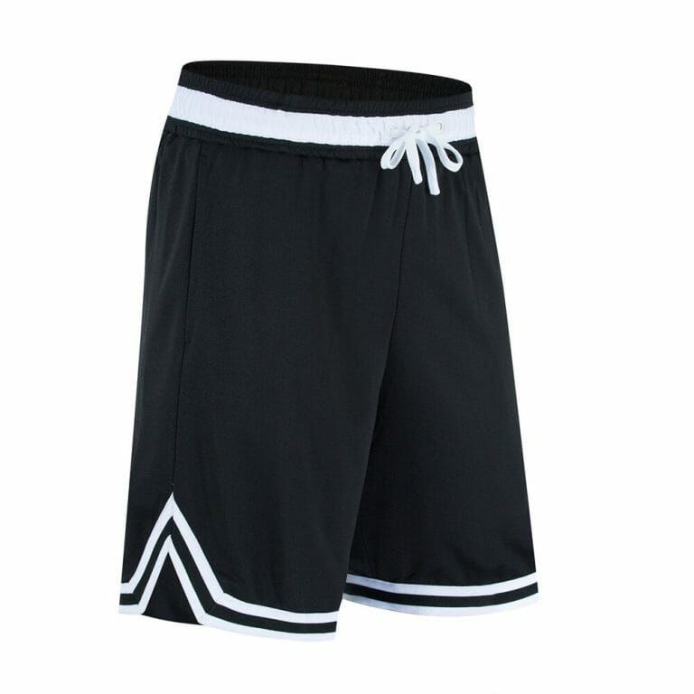 black white basketball shorts manufacturer
