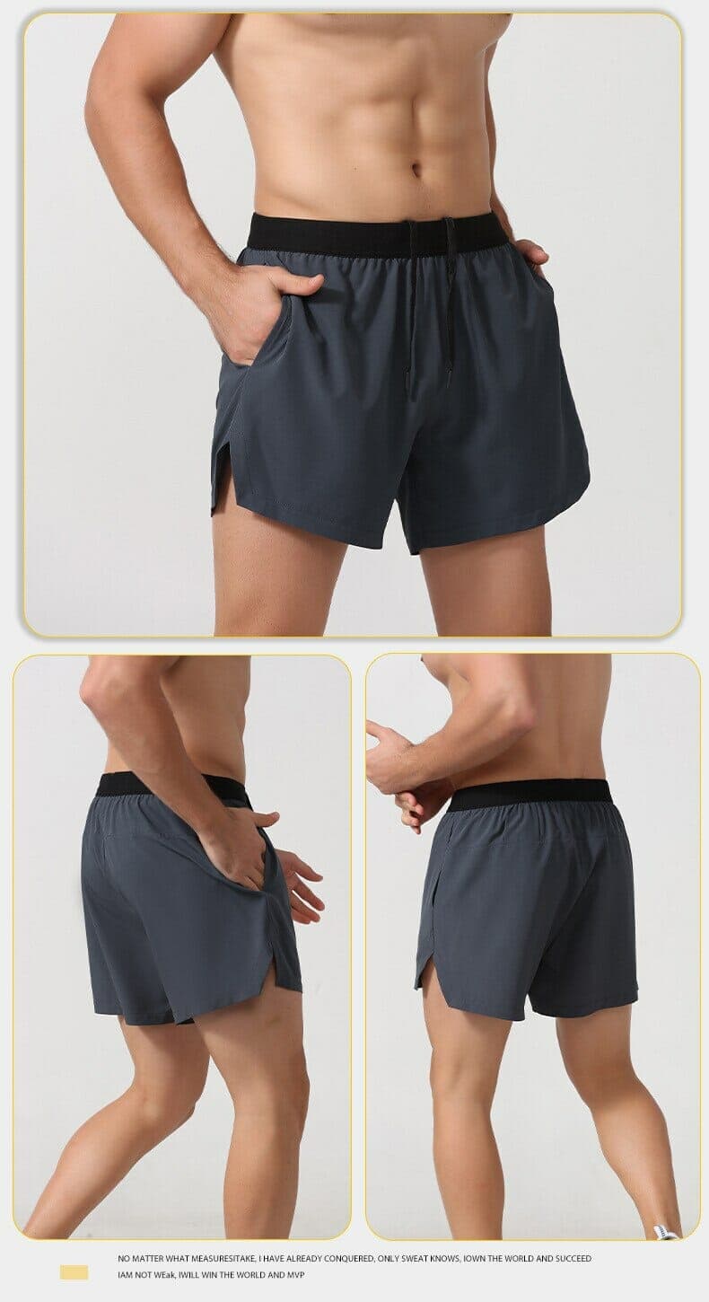 mens short length shorts with drawstring supplier