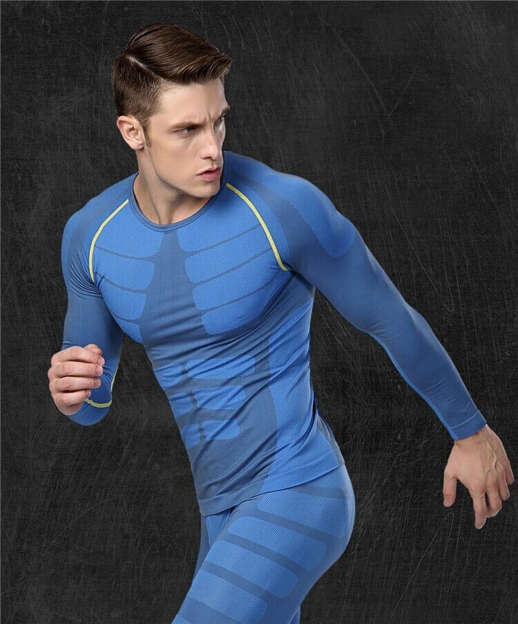 custom mens long sleeve compression shirts wholesale