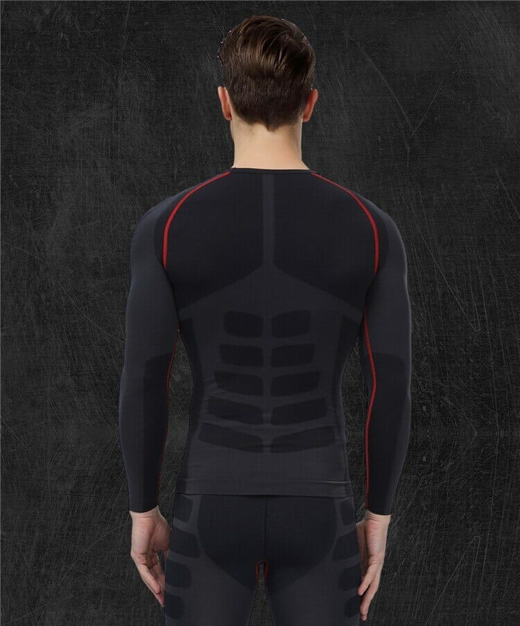 custom mens long sleeve compression shirts vendor