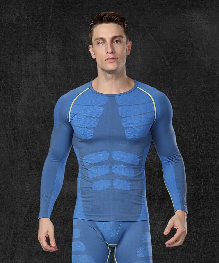 custom mens long sleeve compression shirts