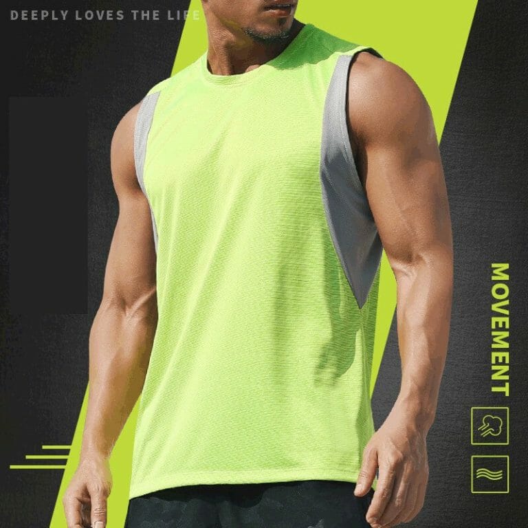 men's sleeveless running tank tops wholesale
