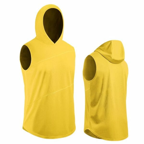 mens lightweight sleeveless hoodie manufacturer