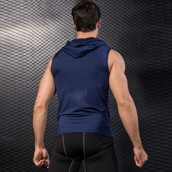 men's tank top hoodie supplier