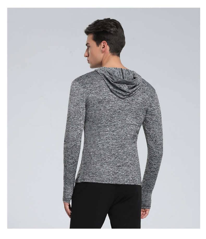 custom grey mens lightweight hoodies