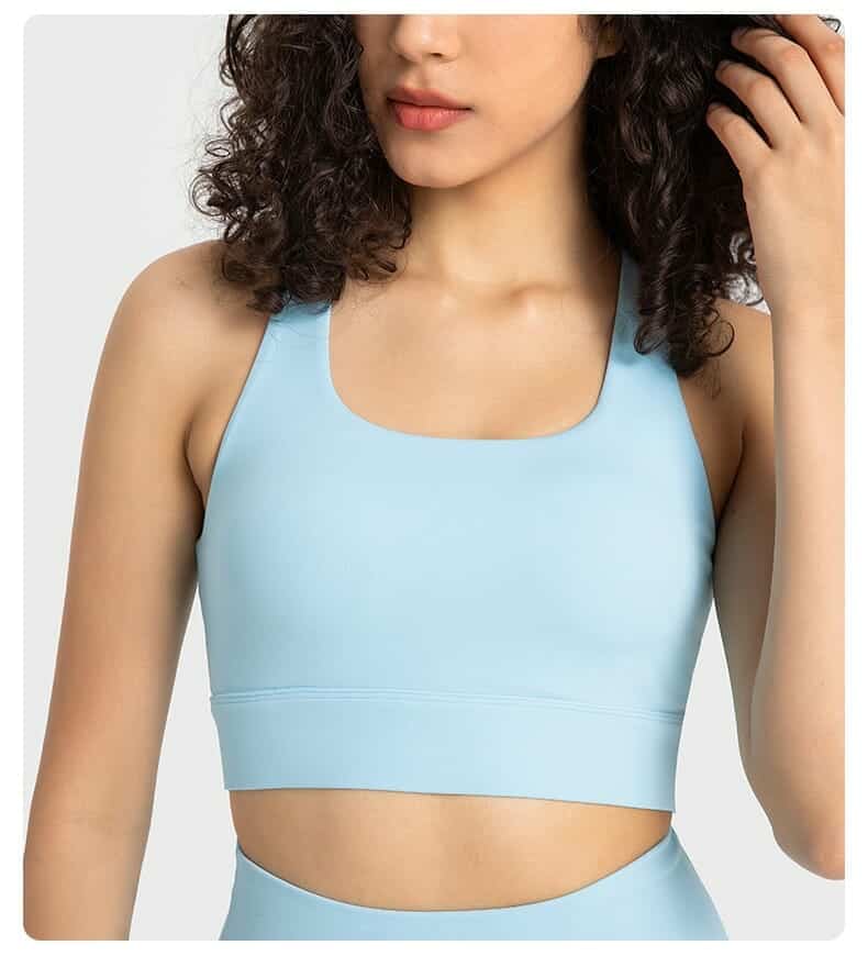 soft comfortable sports bra suit for yoga wholesale